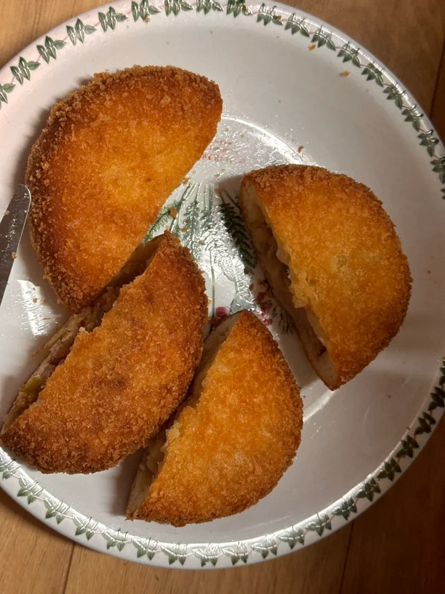 Lapisan luar kroket yang renyah