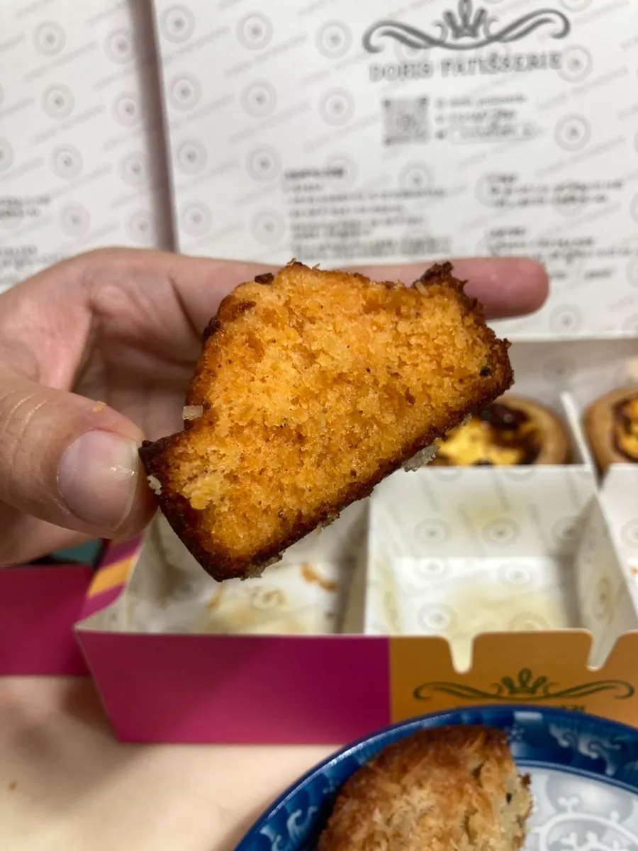초콜릿과 코코넛 휘낭시에