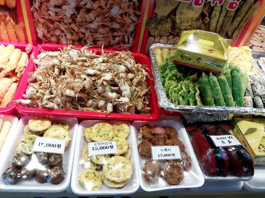 A tray piled high with fried food