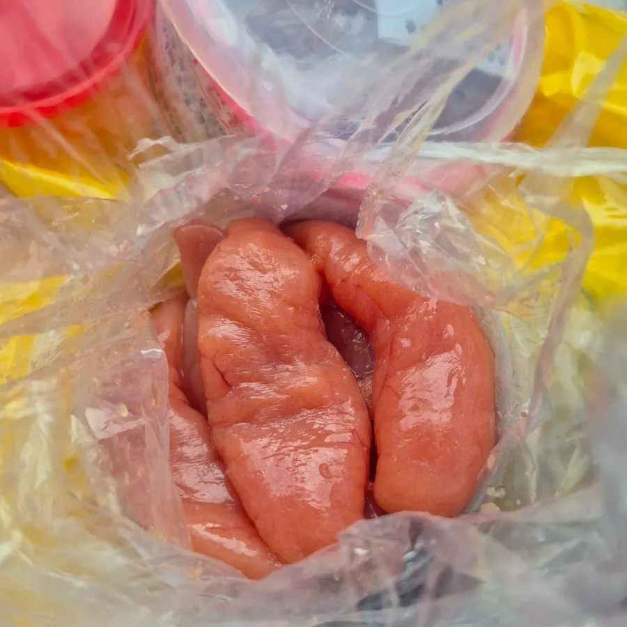 속초 중앙시장 젓갈 선물용 포장