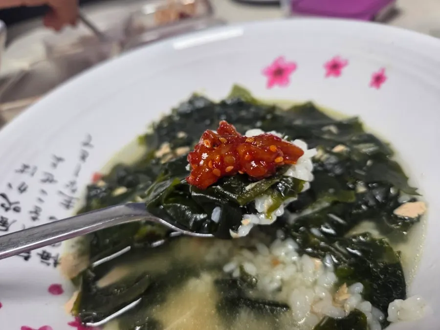 황부자전통젓갈에서 사온 젓갈 밑반찬 한 상