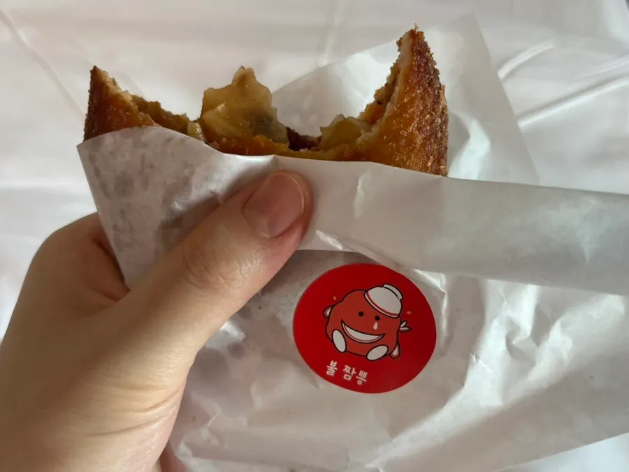 Sokcho red crab croquette and abai croquette