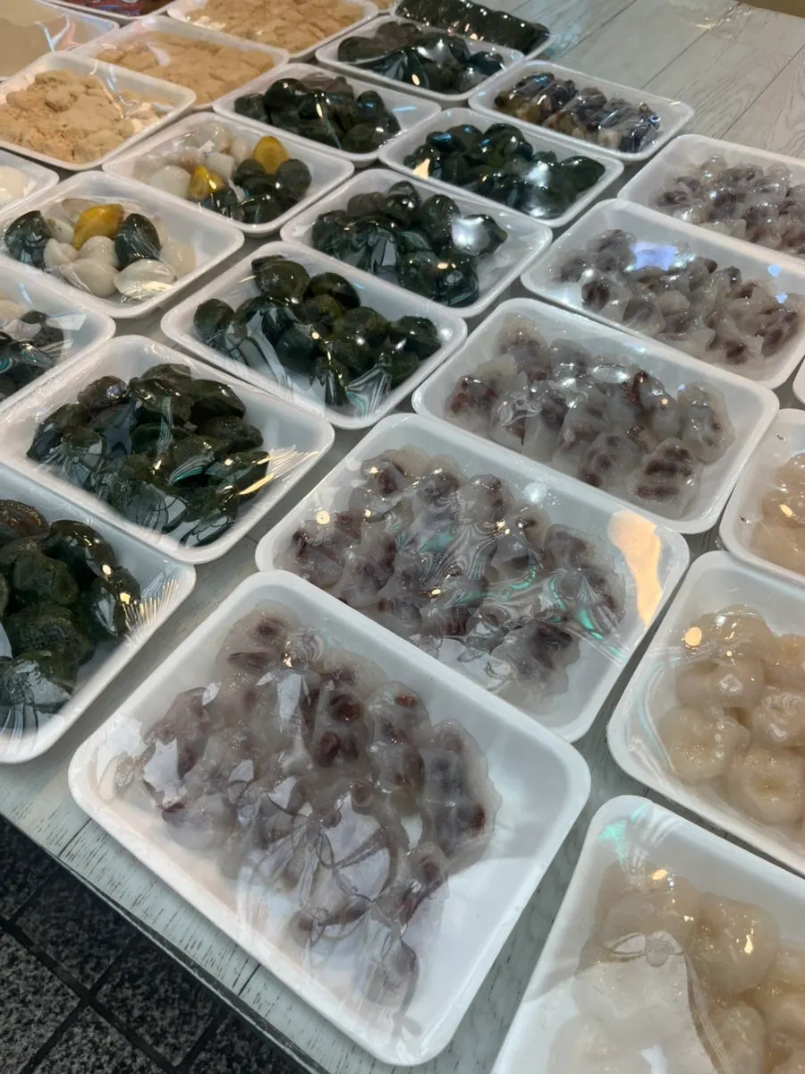 A snack shop at Sokcho Jungang Market