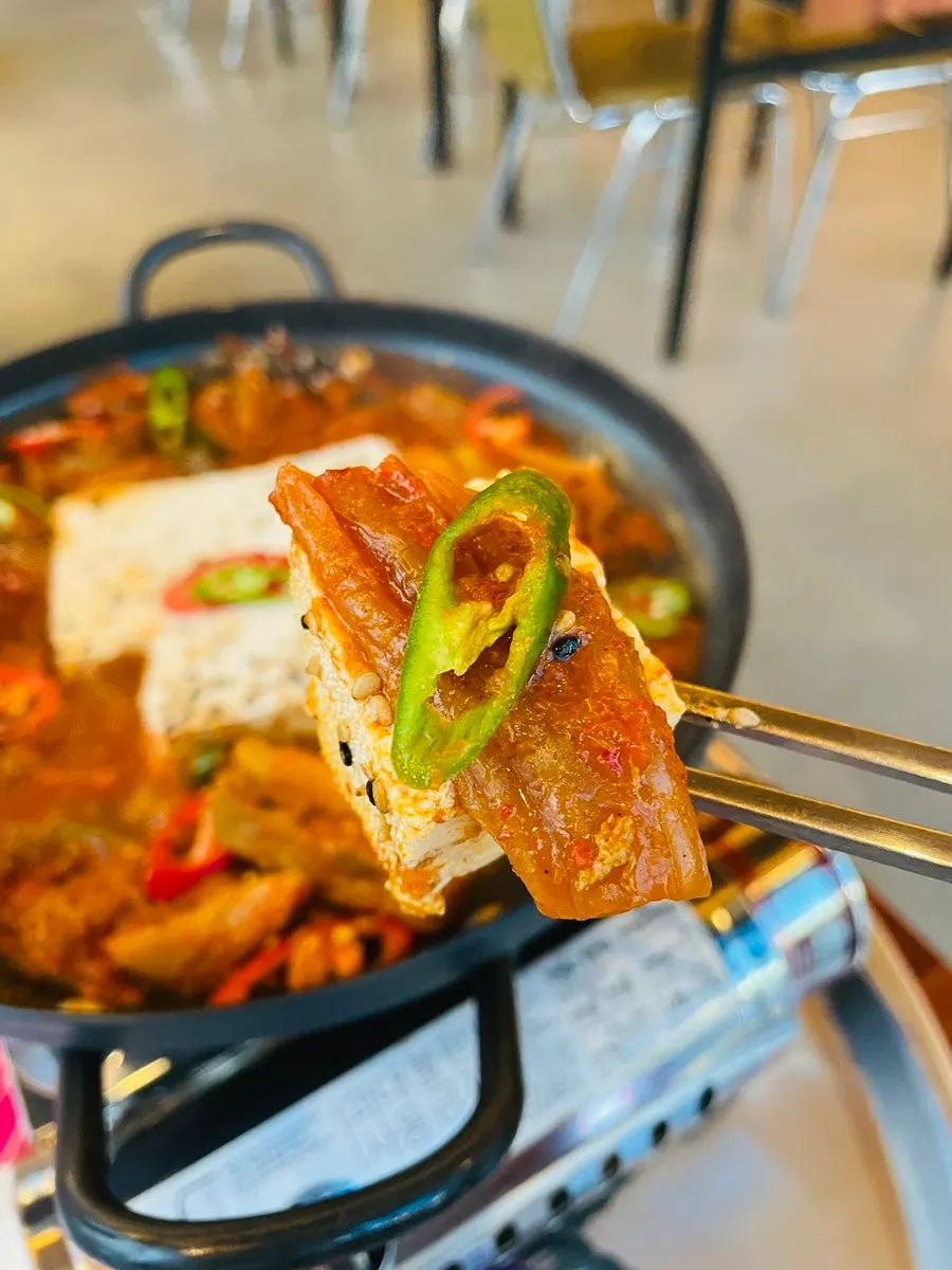 A soft piece of whole tofu