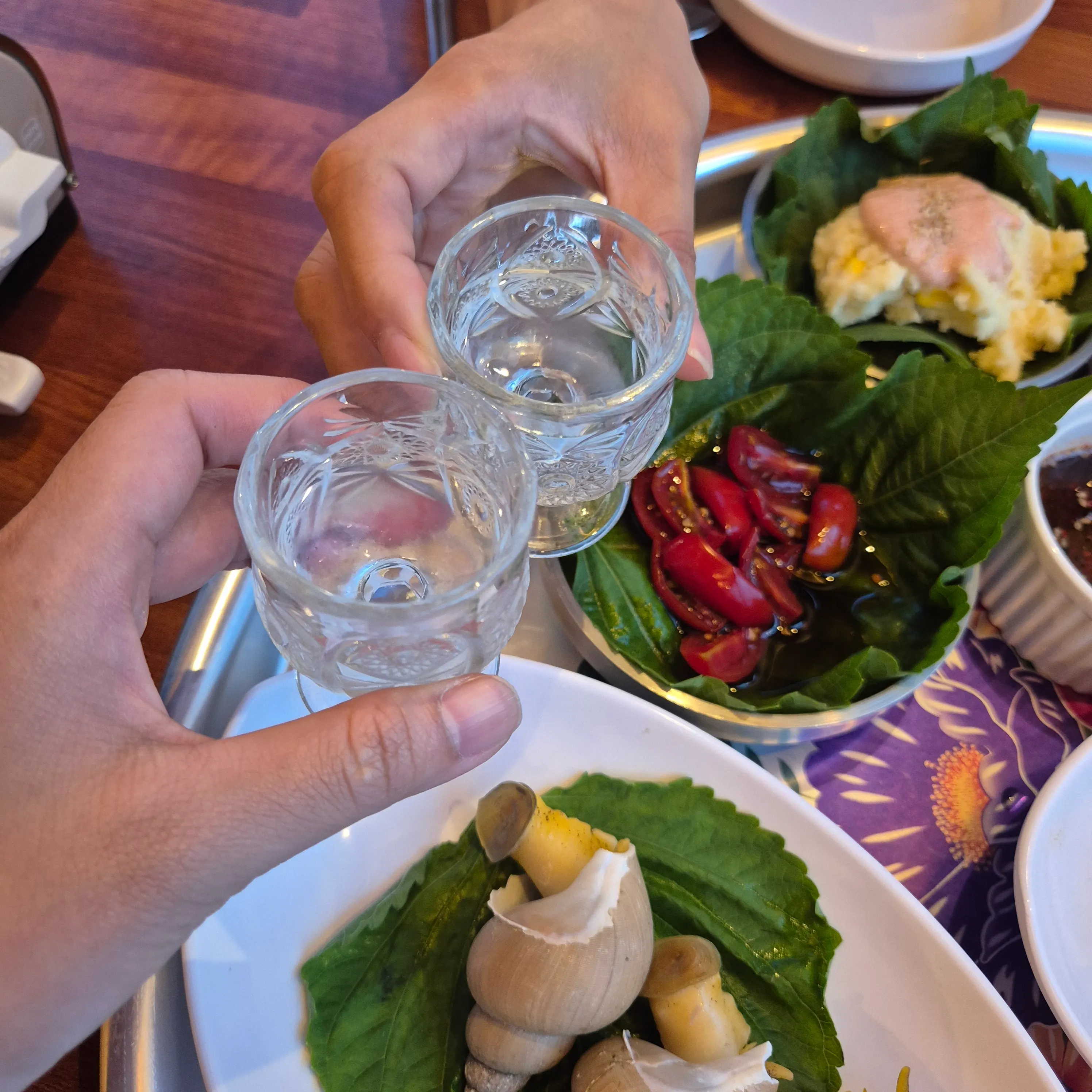 Seasoned squid served in place of raw squid sashimi
