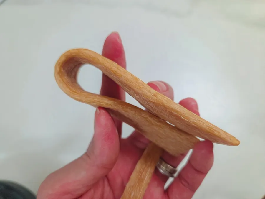 Squid-flavored jjondeugi with a thick, chewy texture