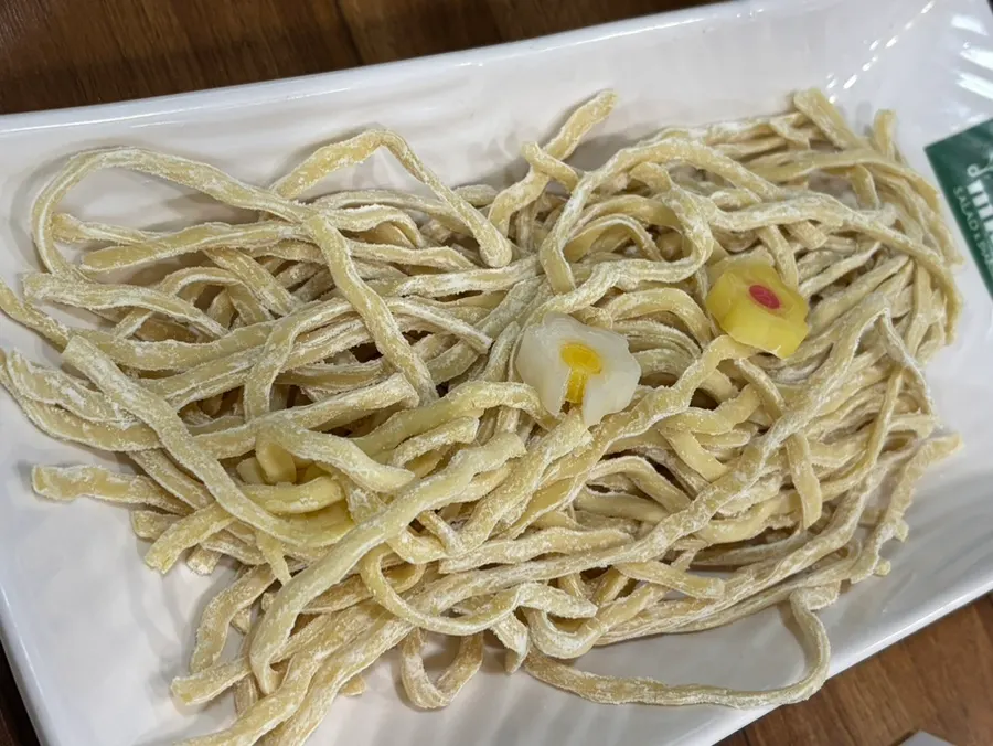 상황버섯 손칼국수 면
