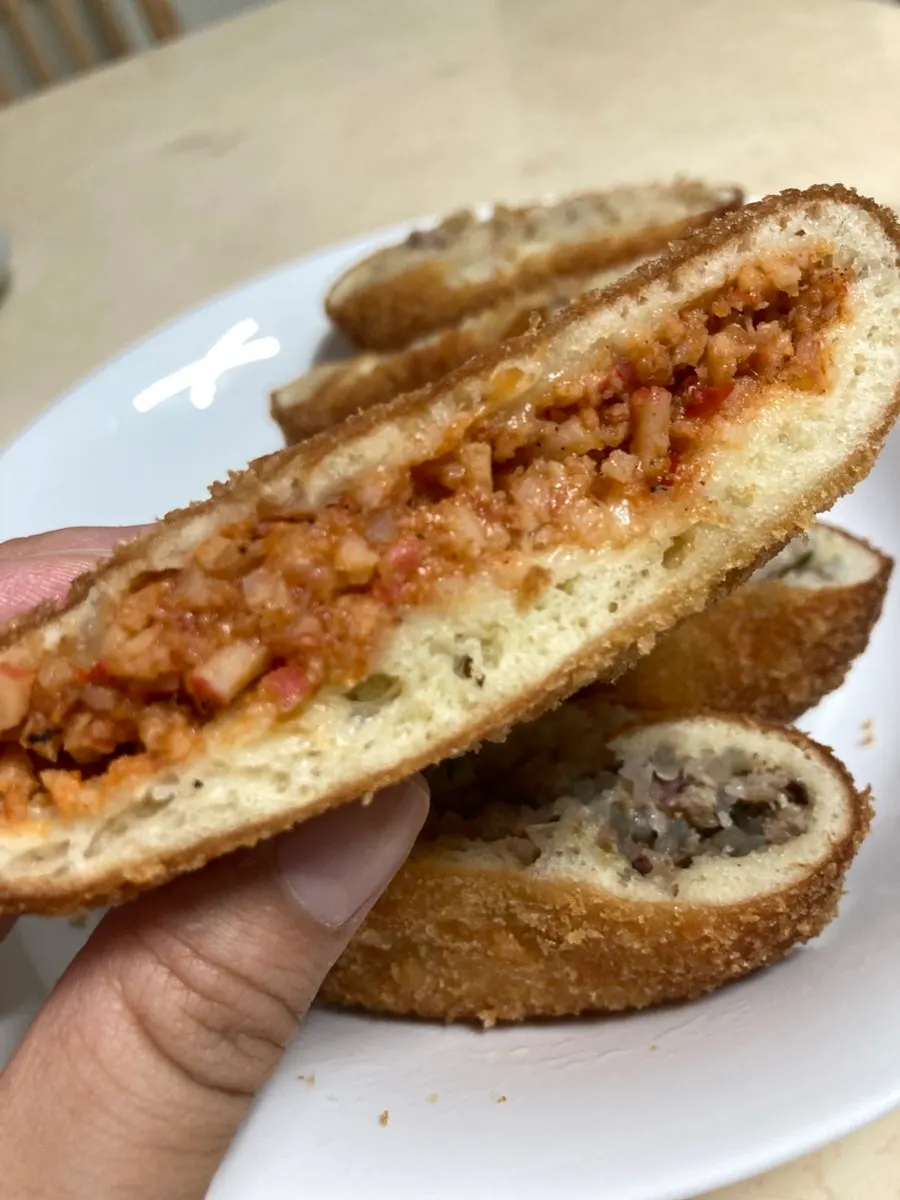 Sokcho croquettes shared for dinner instead of a meal