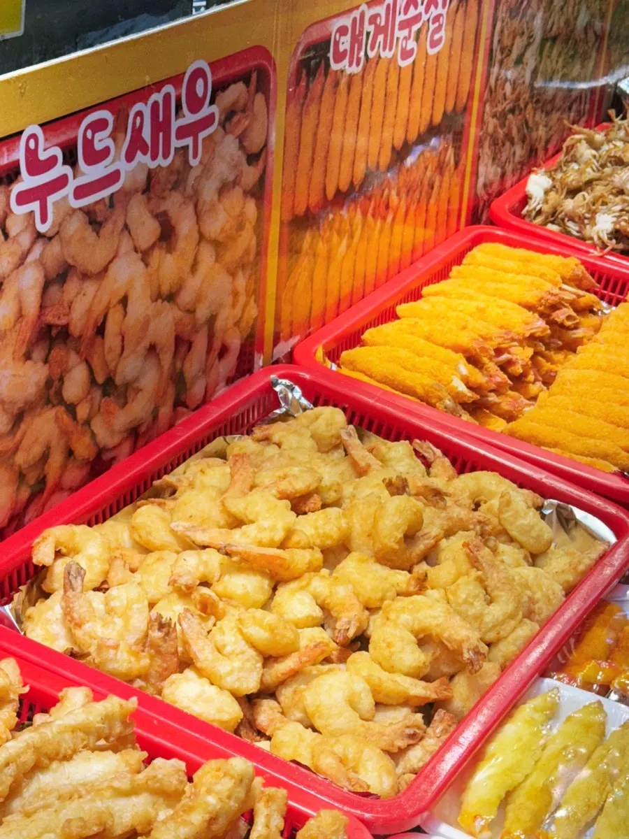 Hwangbuja Twigim menu display