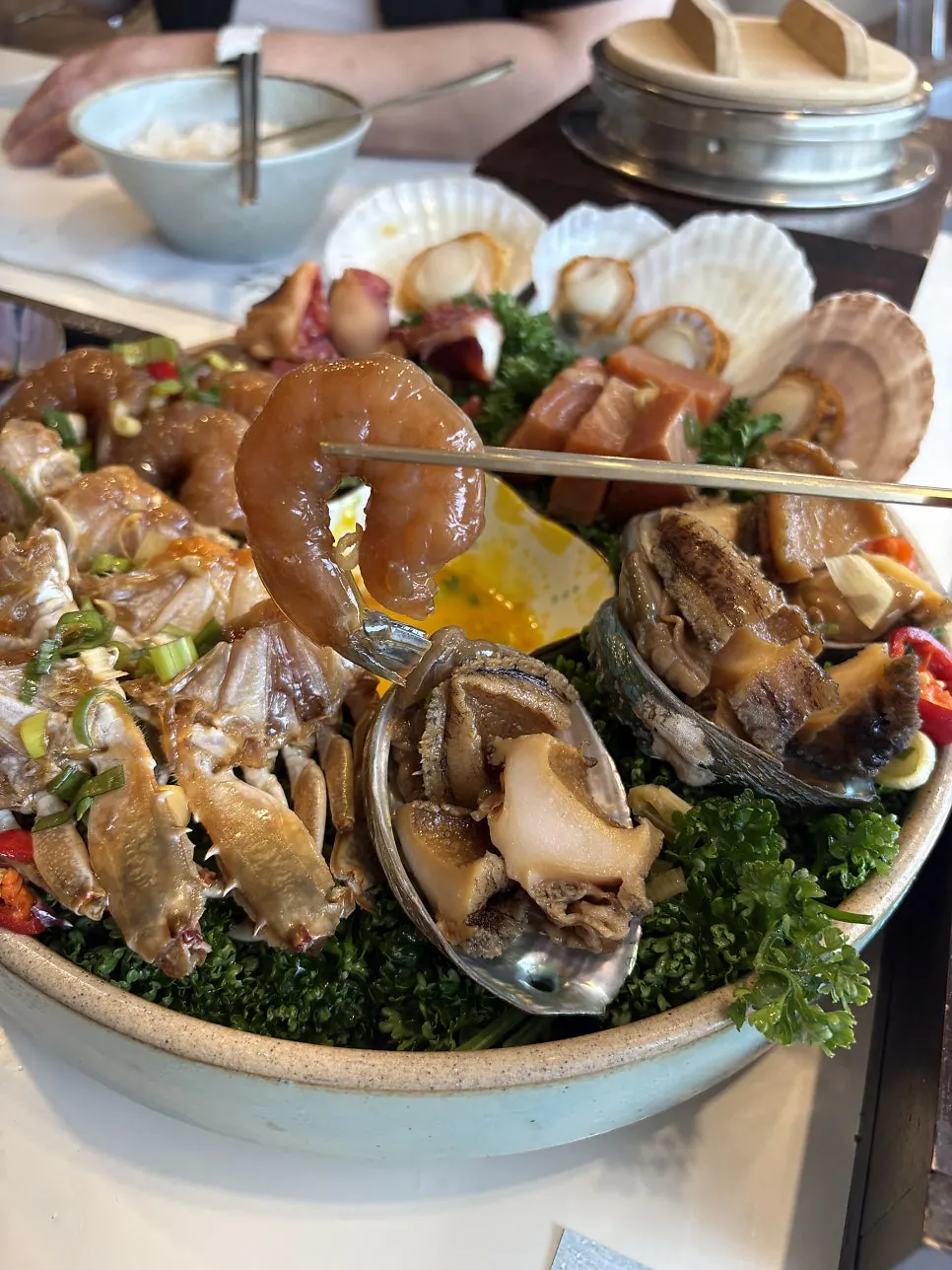 Soy sauce crab full of roe