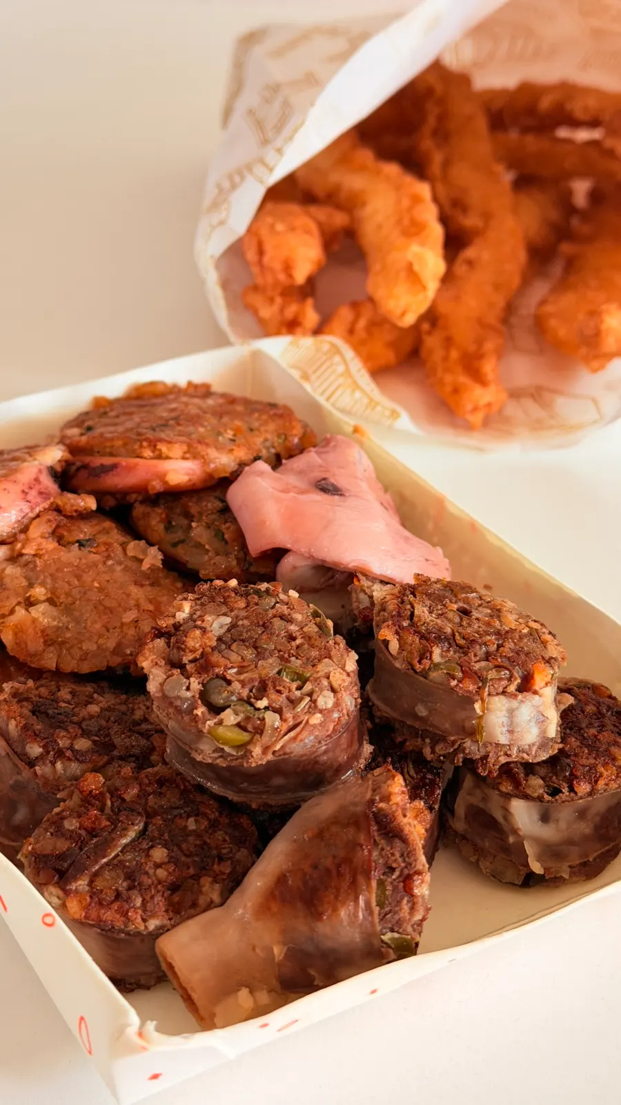 Photo of fried food packed for the holiday