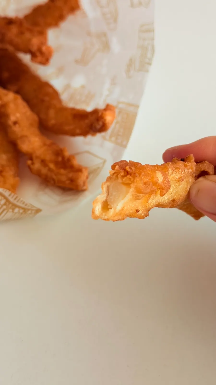 Photo of crispy squid tempura