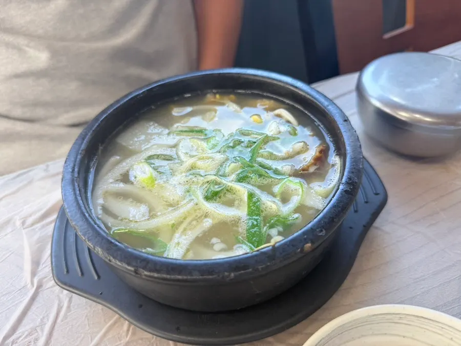 Hwangtae haejangguk made with Yongdae-ri dried pollack