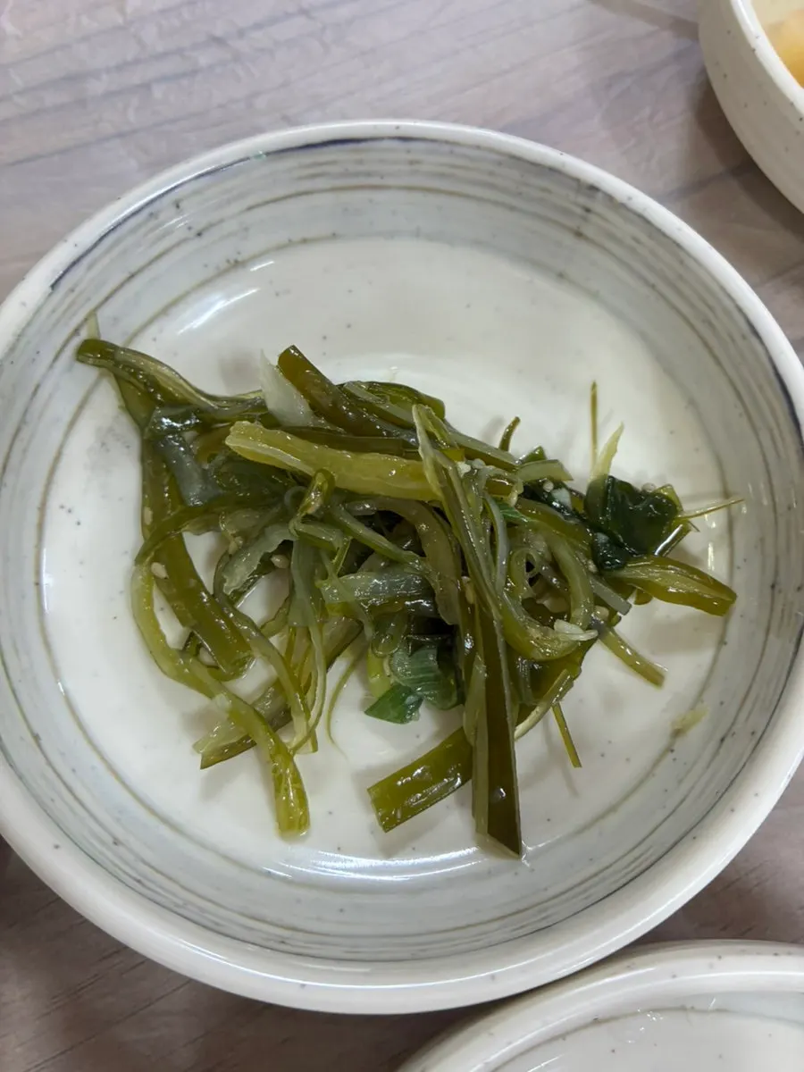 Plates of basic side dishes