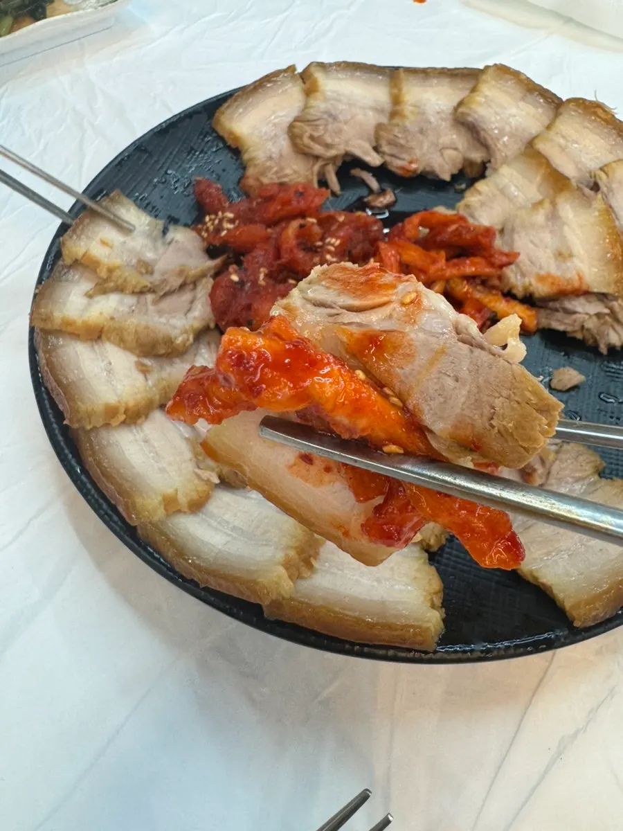 메밀전병 등 곁들임 메뉴 사진