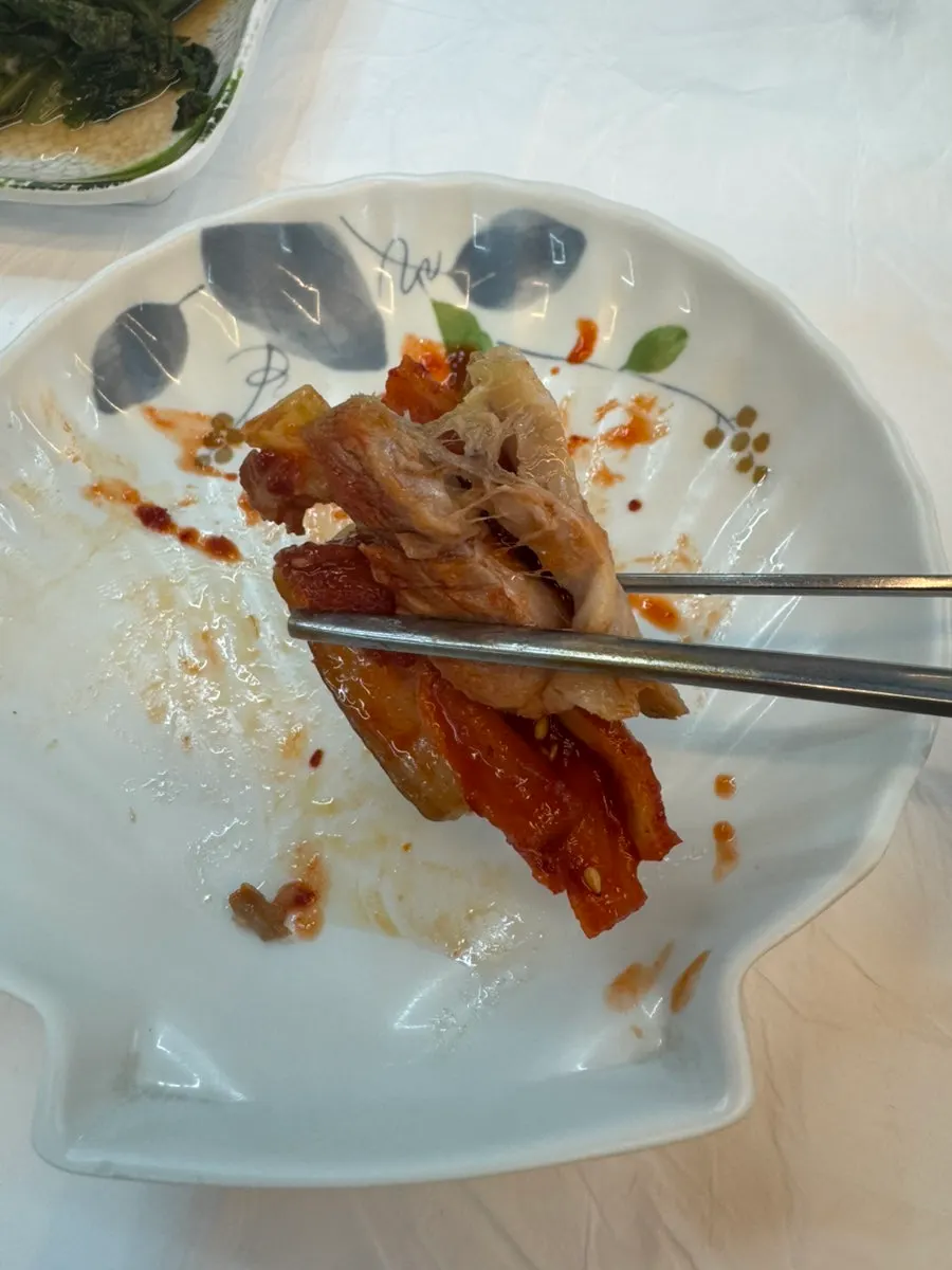 속초탑골막국수 본점 식사 마무리 사진
