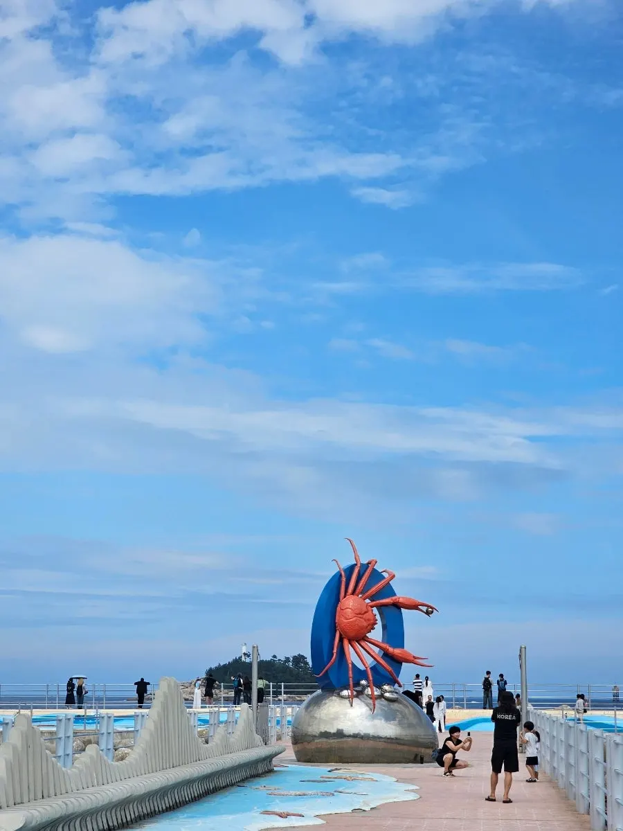 Coastal view during a Sokcho trip