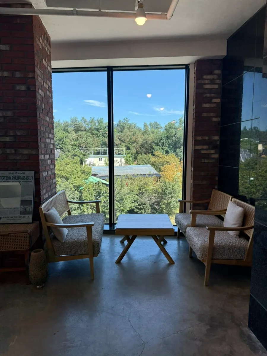 Natural scenery at Cafe Neorae in Sokcho