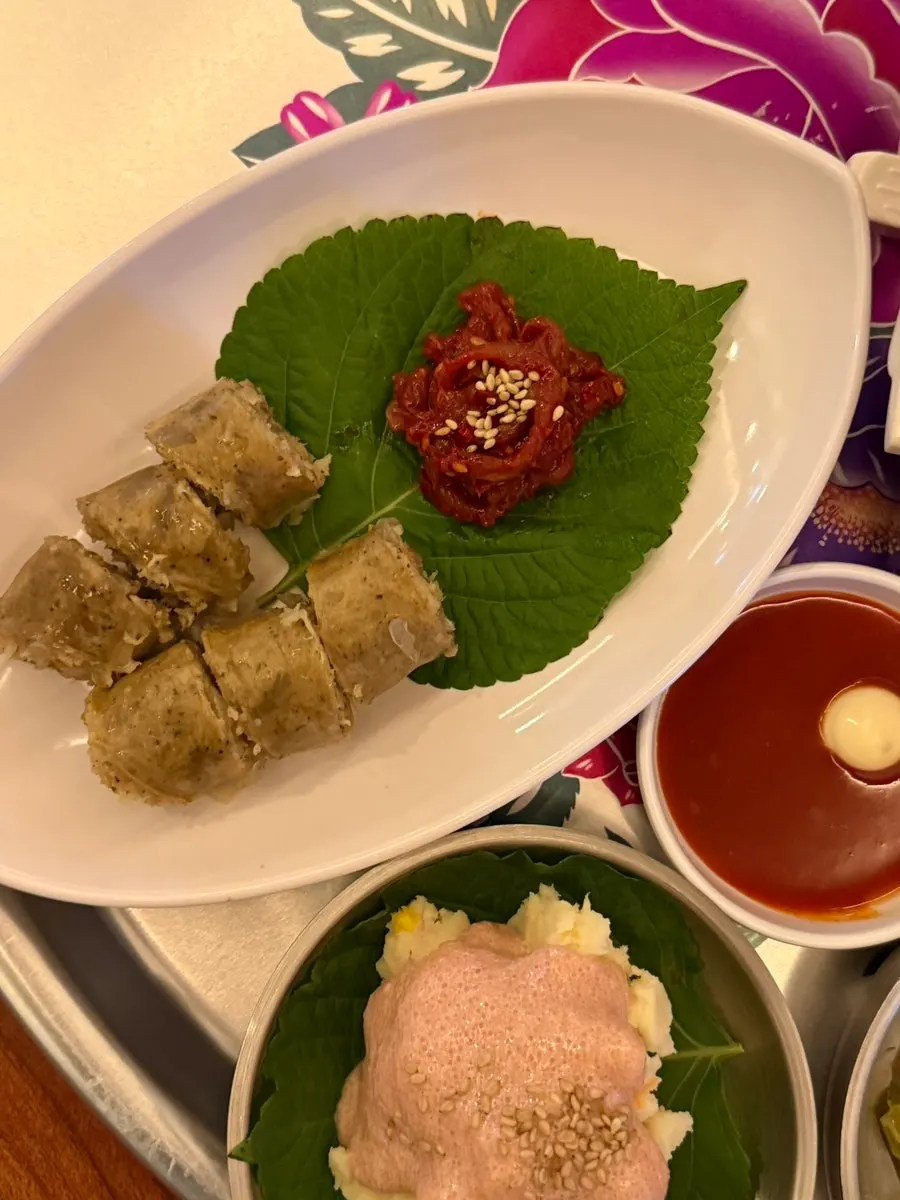 살이 통통한 가리비찜