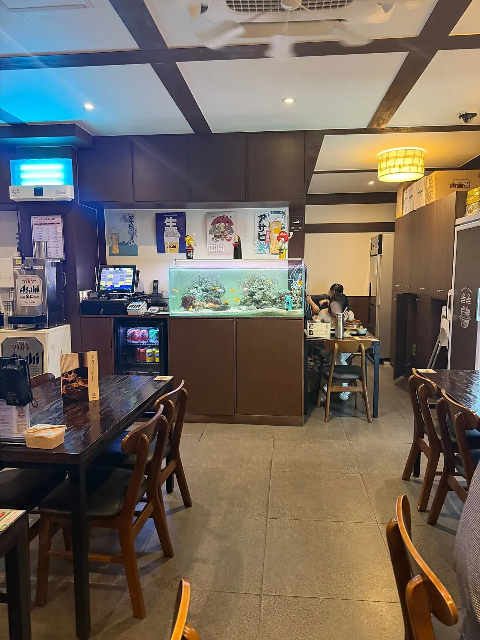 솔솥 광안리점 혼밥 자리