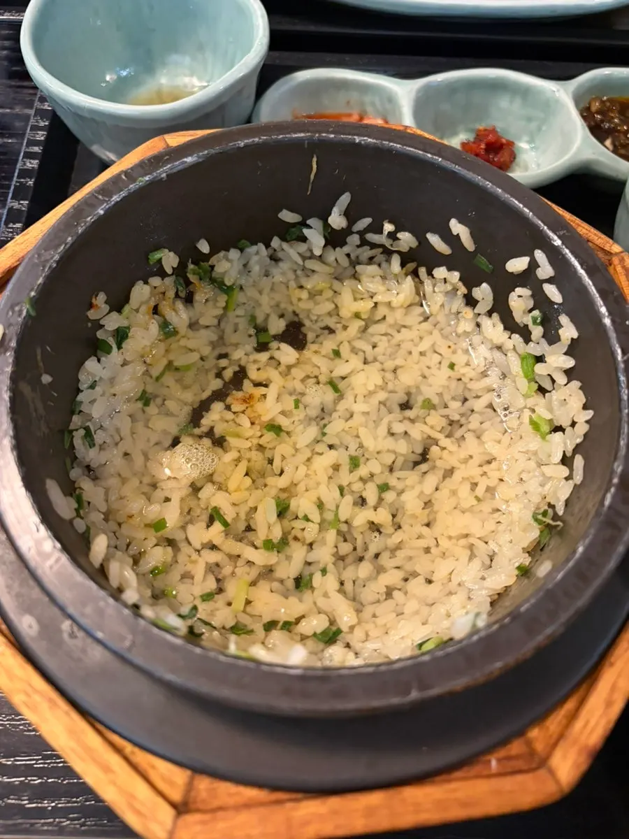 김에 싸 먹는 솥밥과 장국