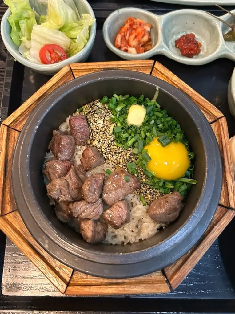 Close-up of freshly cooked pot rice
