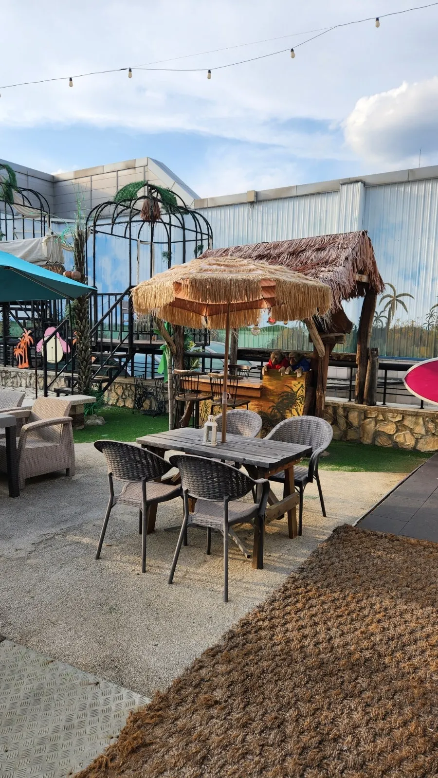 Southeast Asian-themed indoor space at Someday Romance