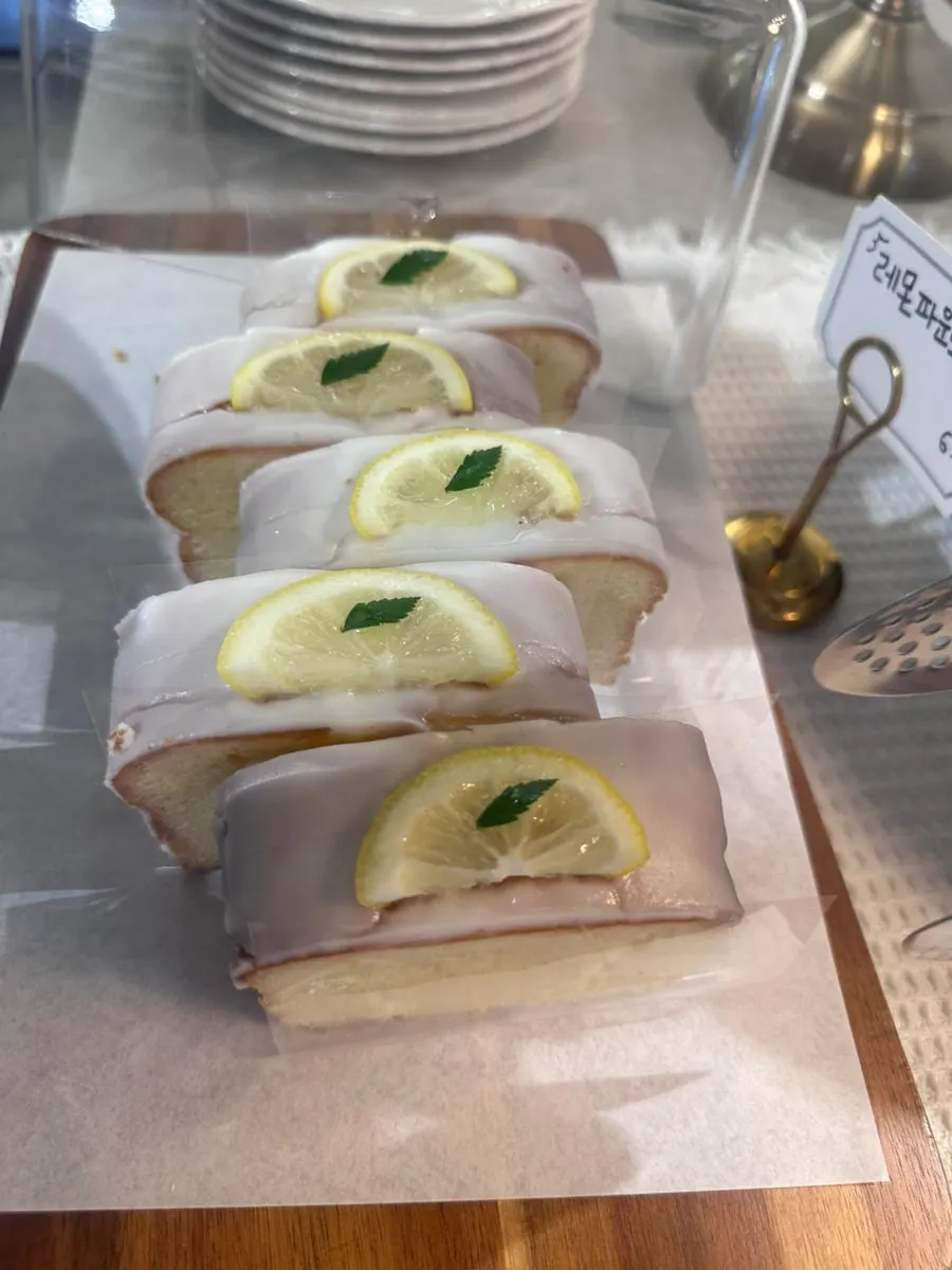 A tempting variety of cakes to choose from