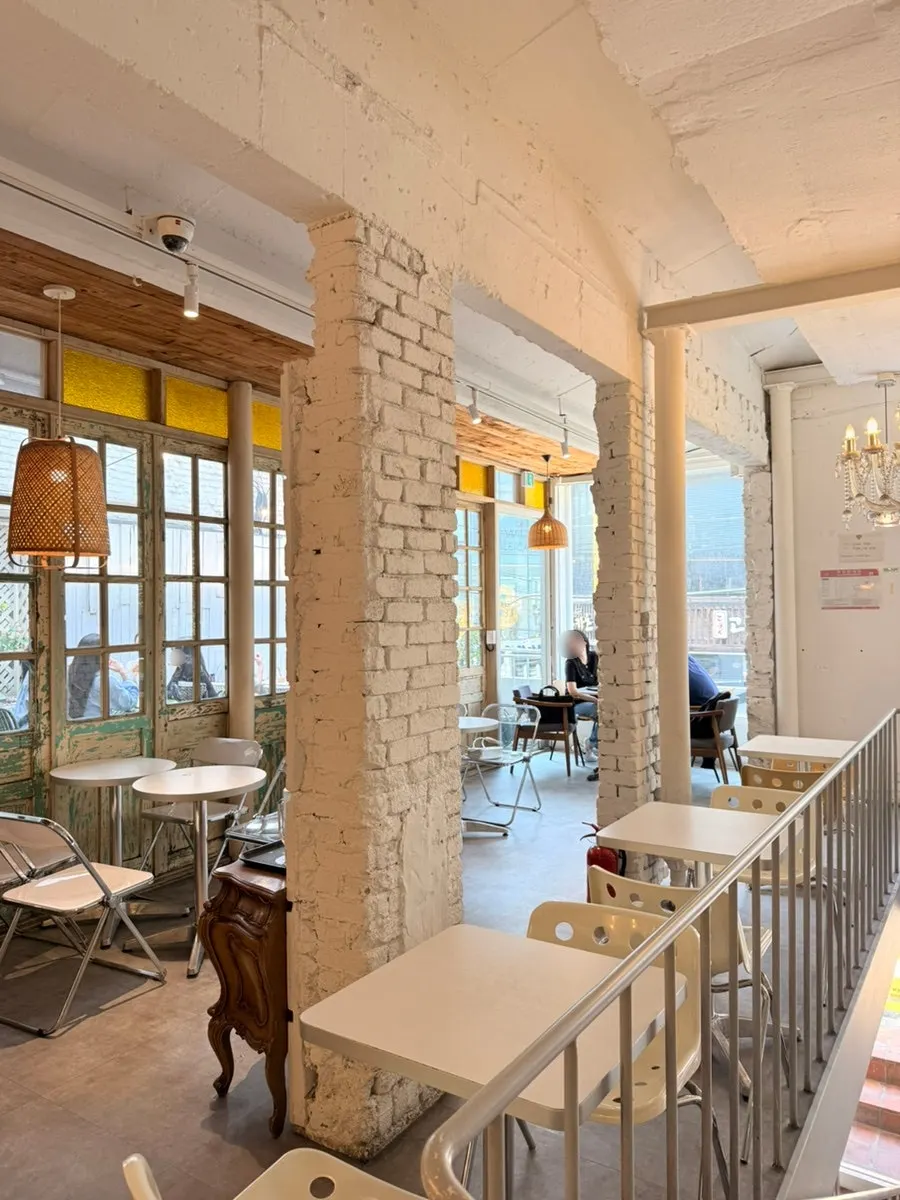 Bright and spacious 2nd floor of Something About Coffee