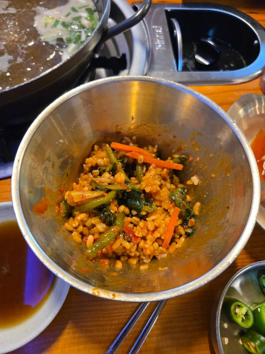 Plate of added mixed vegetables and beef