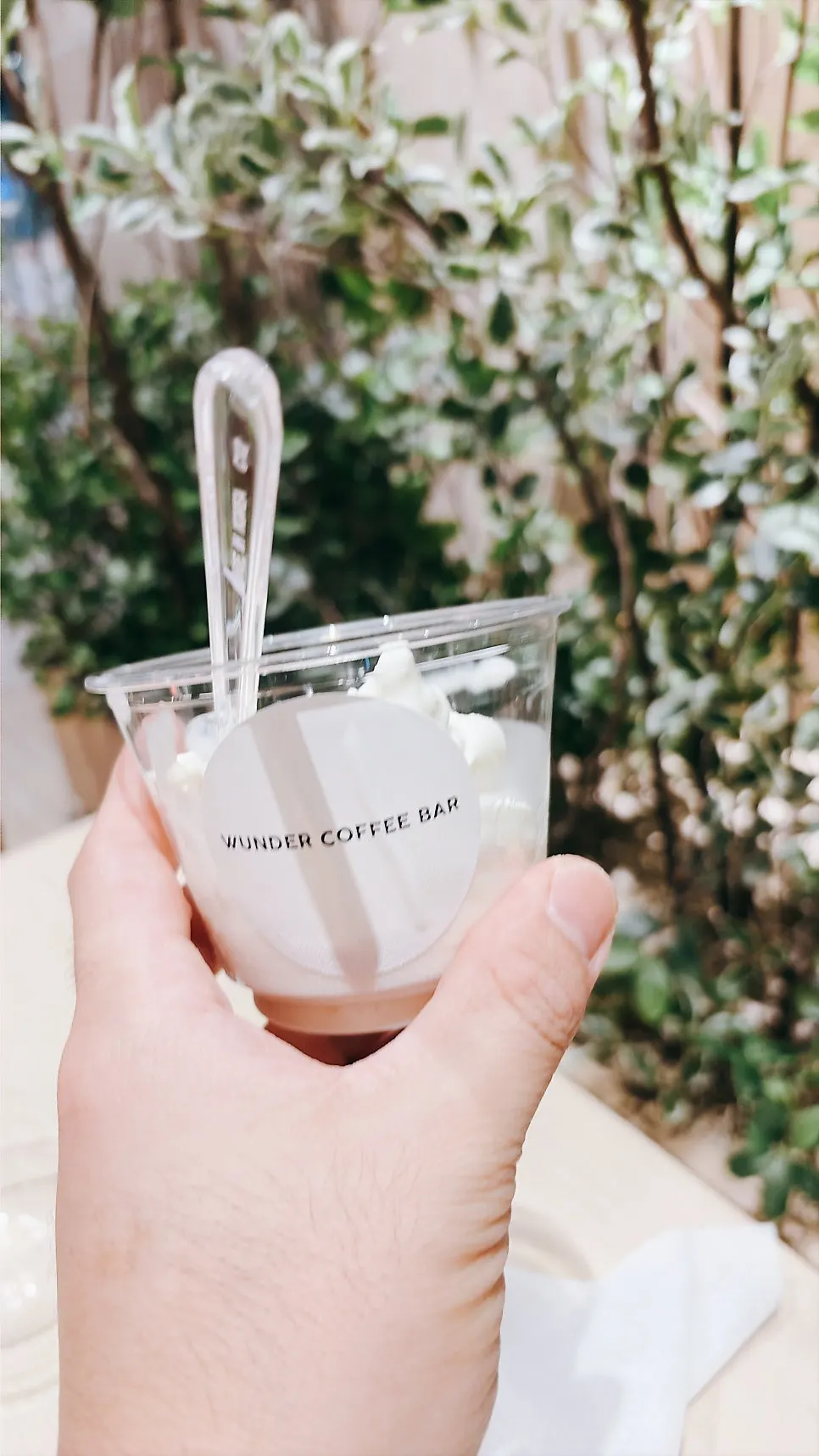 The highly recommended soft-serve ice cream menu