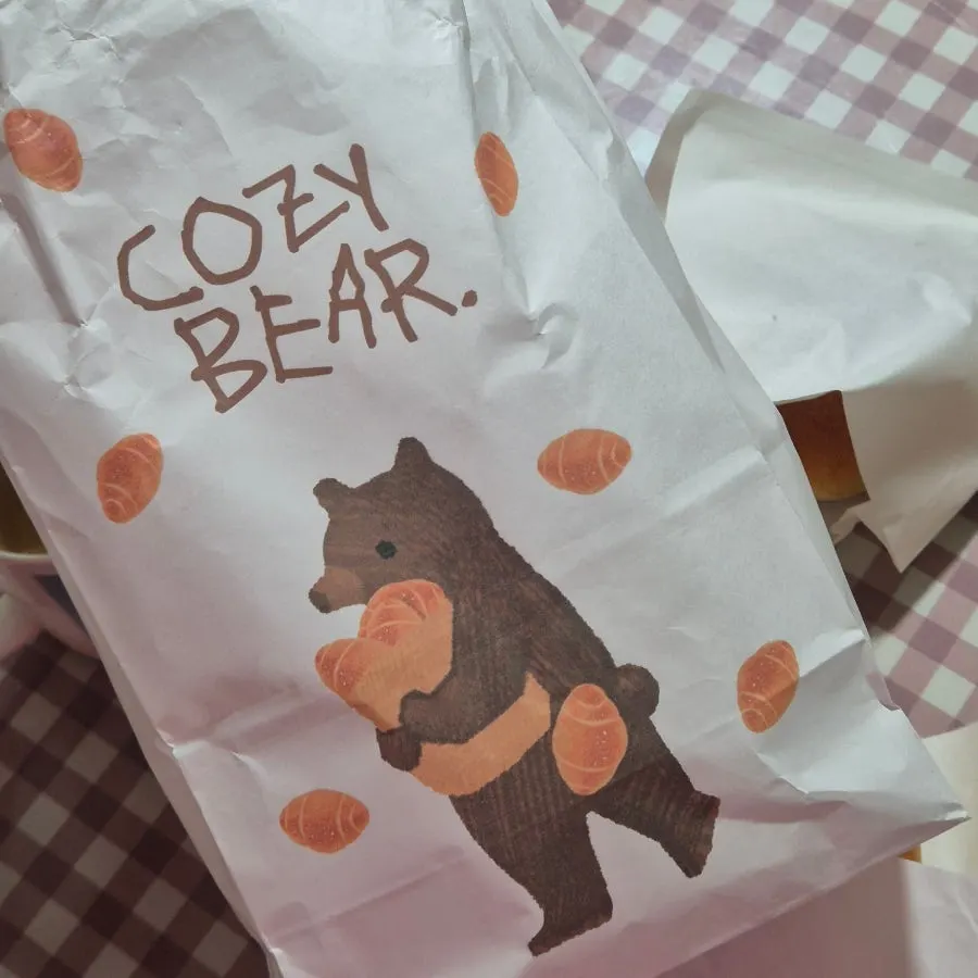 Salt breads packed in a bear bag