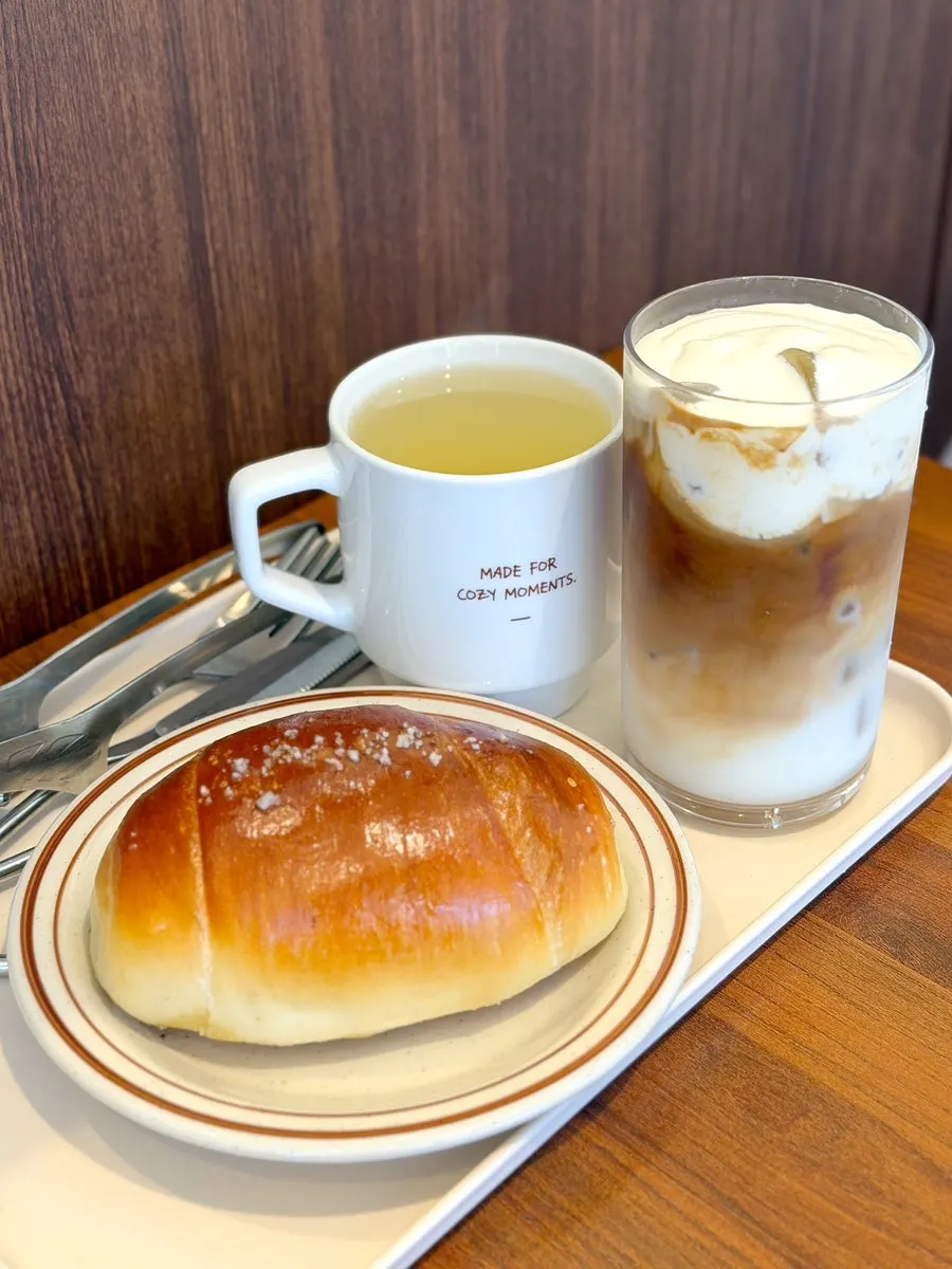 One piece of Cozy Bear's plain salt bread