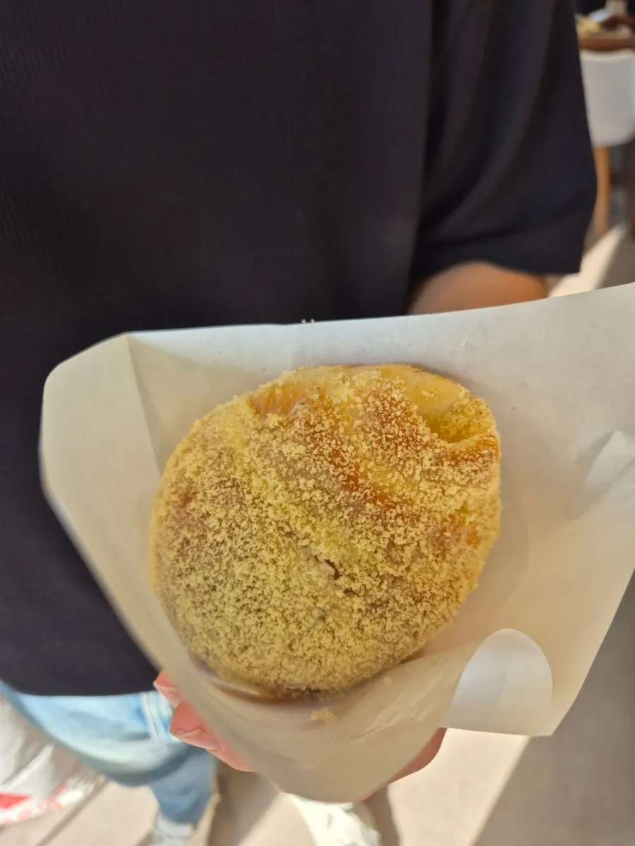 Cutely packaged bag of Cozy Bear salt bread