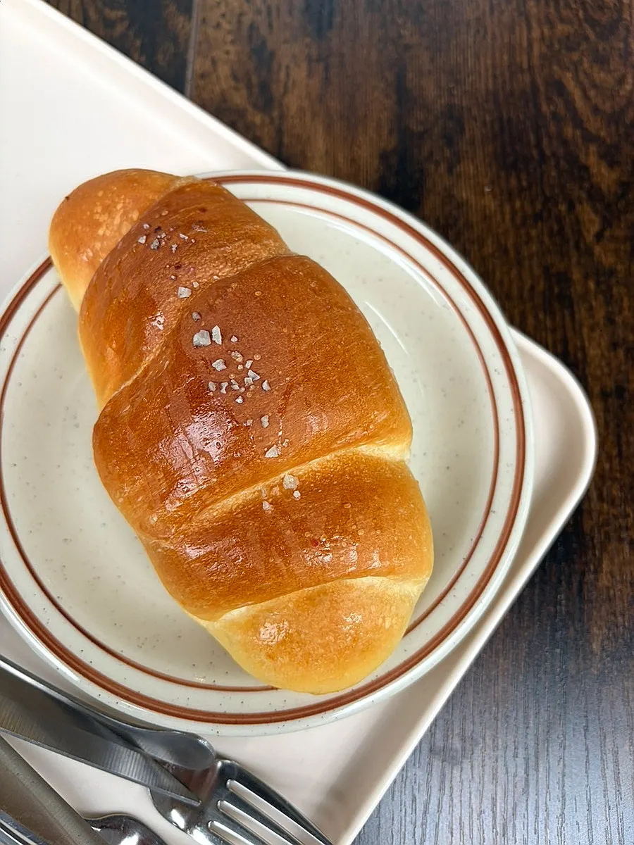 Cozy Bear's potato salt bread packed with potato inside
