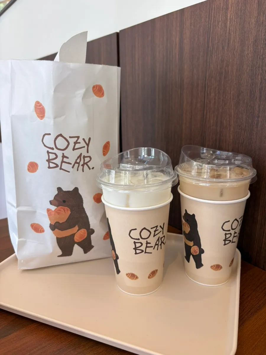 Salt bread set and drinks order