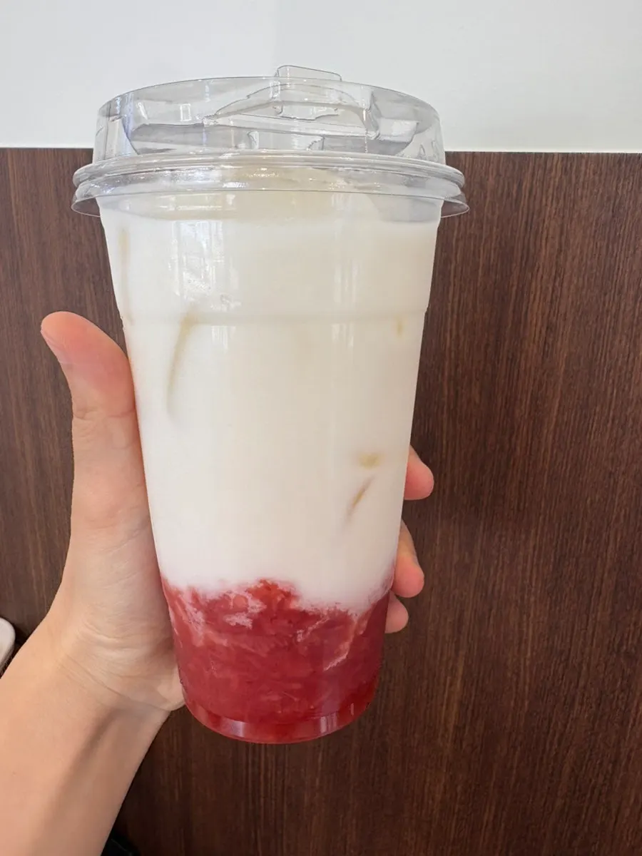 Premium strawberry milk