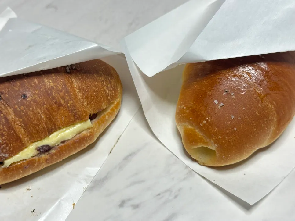 Recommended freshly baked bread