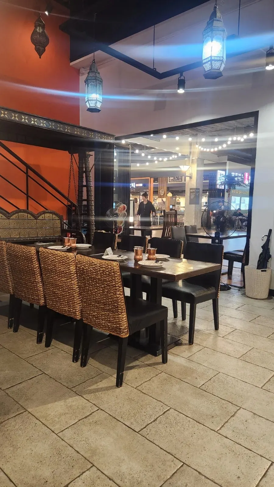 인도 요리 세트 메뉴 사진