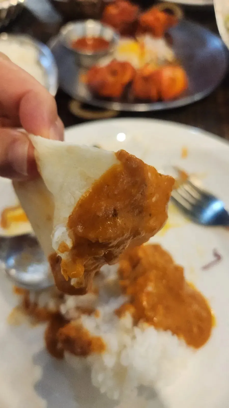 큼직한 화덕 난 사진