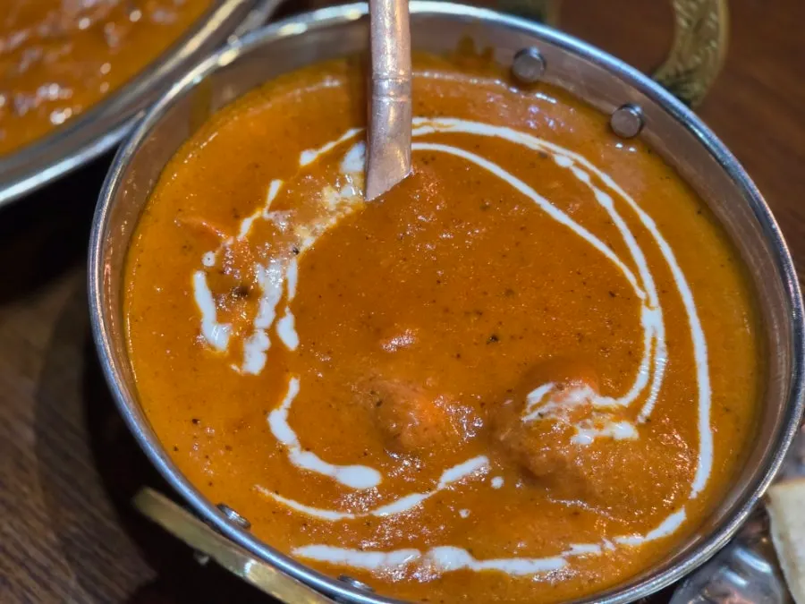 Chicken tikka masala curry