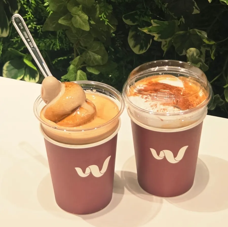 Wunder Coffee Bar, a nice place to take a break while shopping