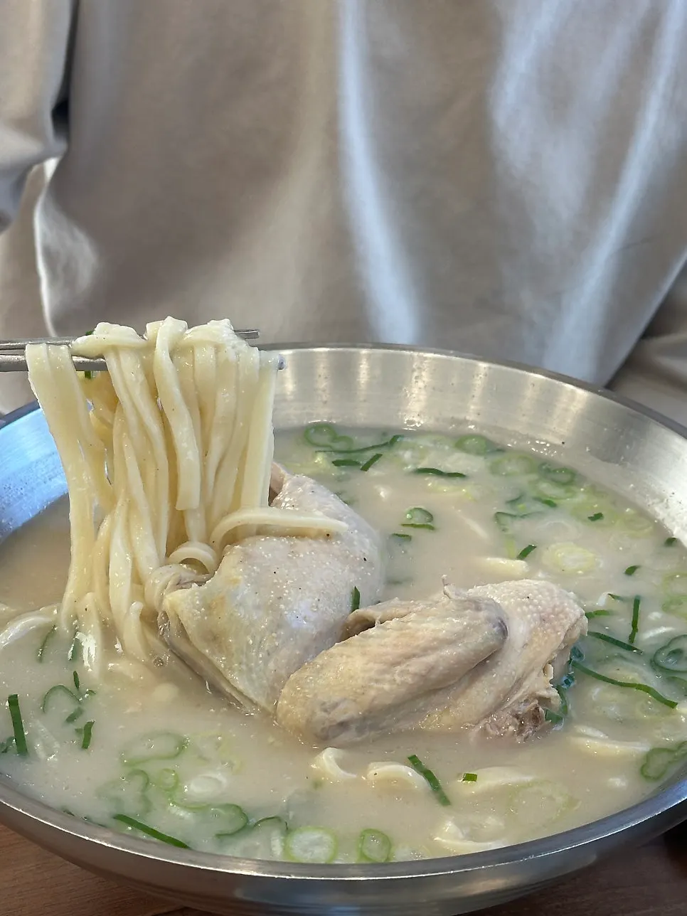 아이와 함께 먹은 닭칼국수 관련 사진
