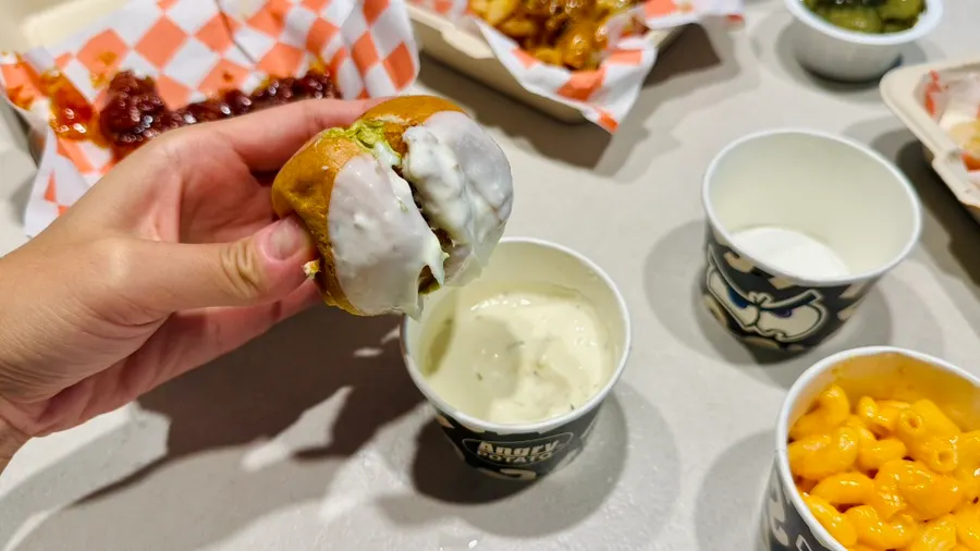 Deep Crunch Box menu items