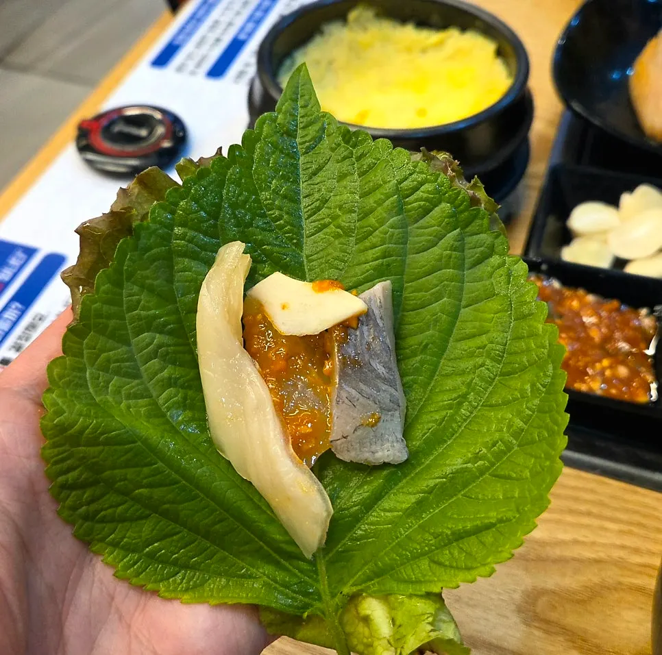 Flounder on sushi rice