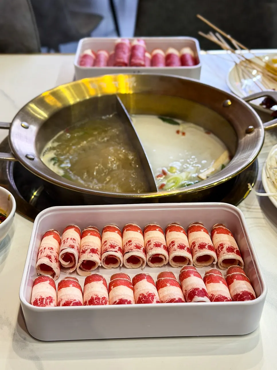 Unlimited beef belly, beef foreleg, and lamb shoulder