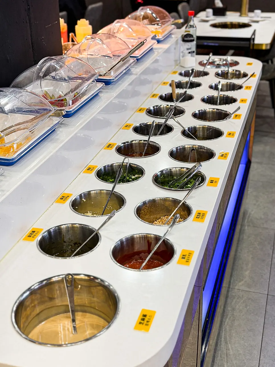 Photo in the context of hot-pot sauce combinations