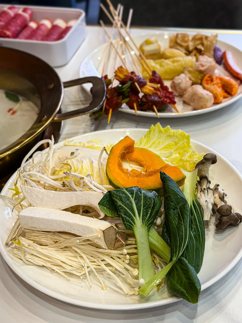 Photo in the context of enjoying the sauce and broth flavors