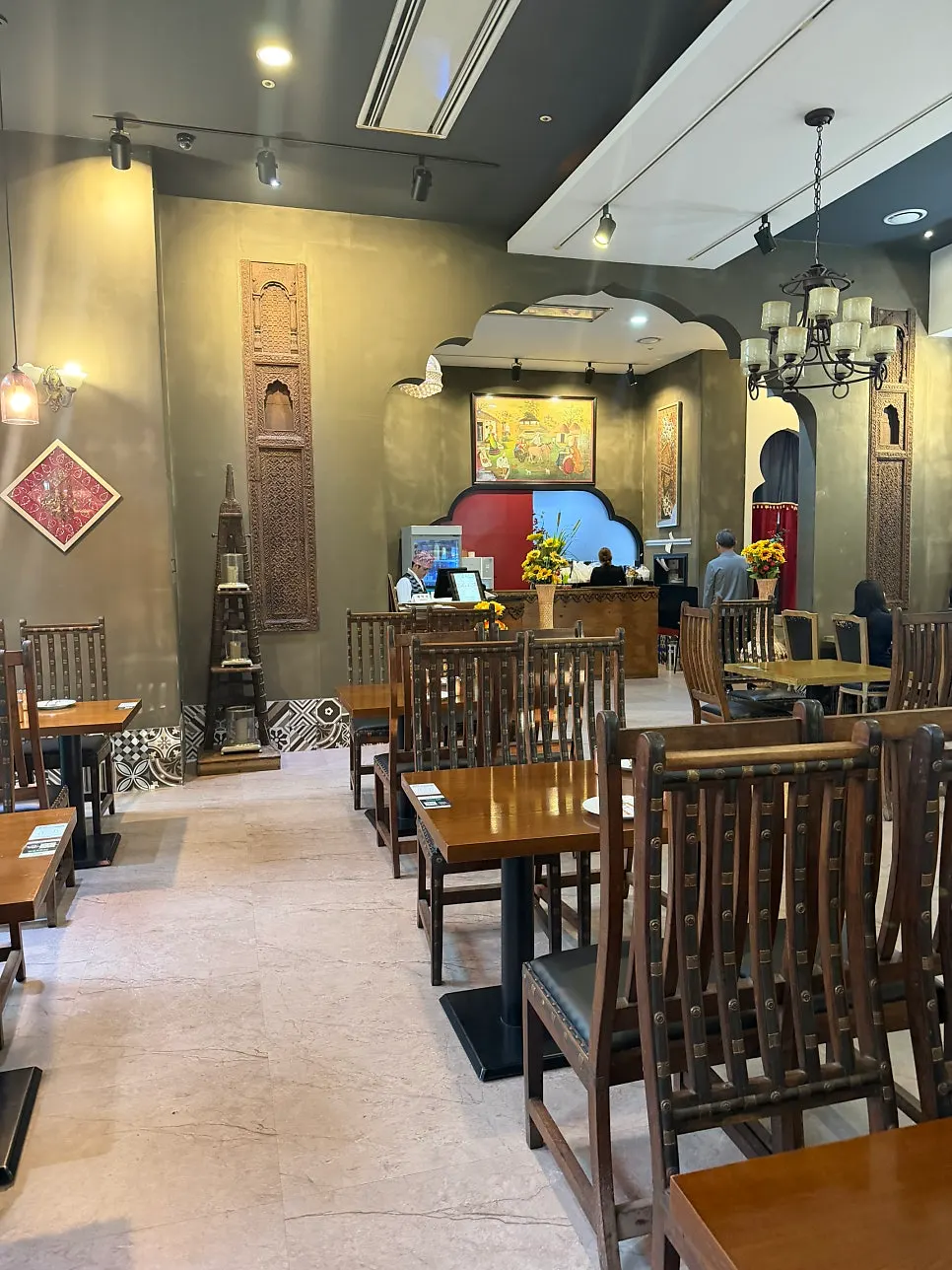 The exotic interior of Manokamana Songdo