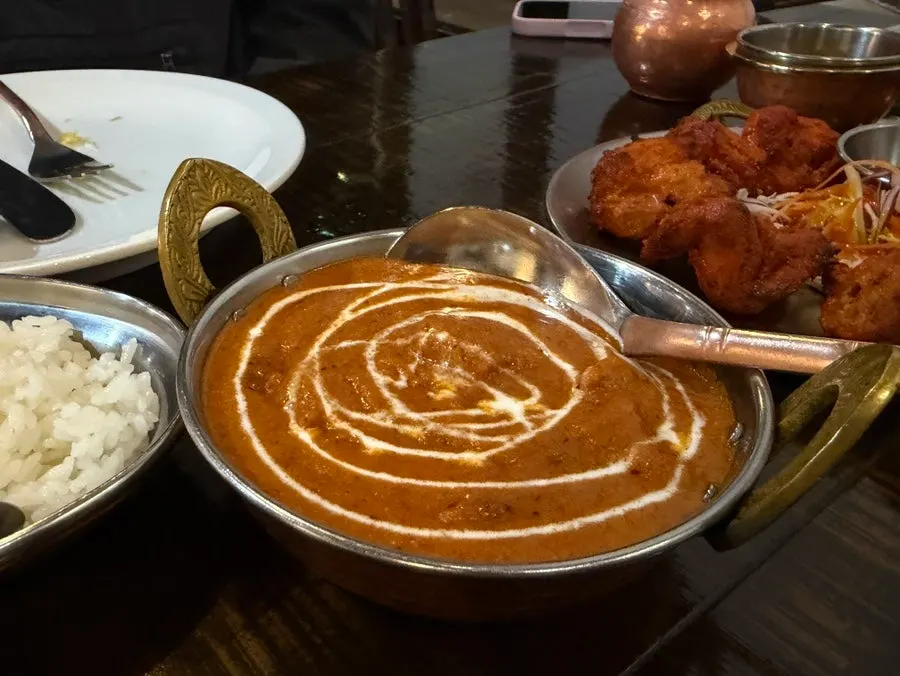 Chicken tikka made with chicken thigh meat